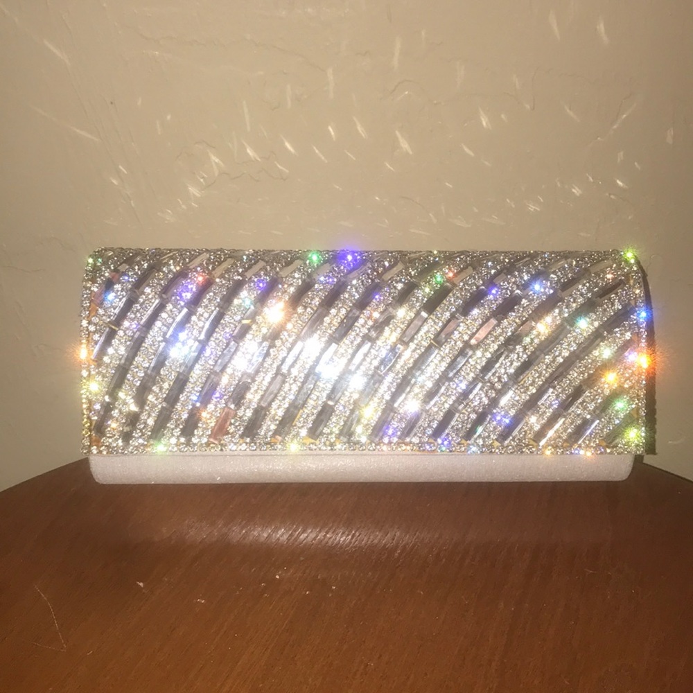 Rhinestone clutch